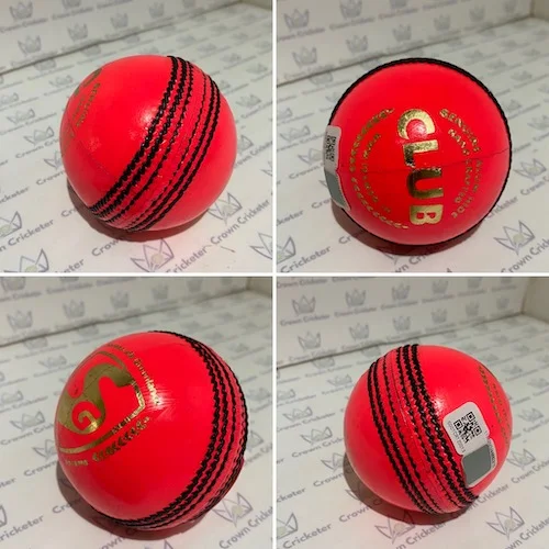 SG Club Pink Cricket Ball (pack of 6)