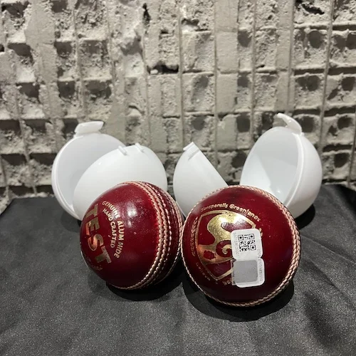 SG Test Red Cricket Ball (pack of 2)